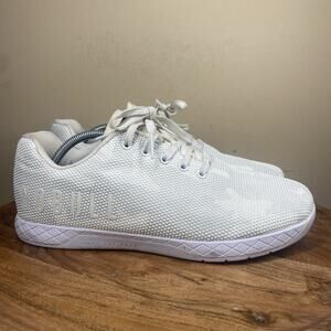 NOBULL Outwork White Camo Mens Triple White Size 12 Gym Athletic Training Shoes